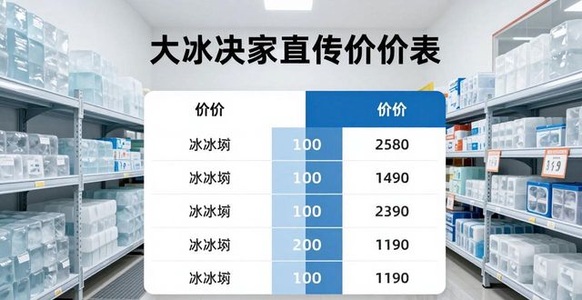 大冰块批发厂家怎么选？江宁直供渠道靠谱吗