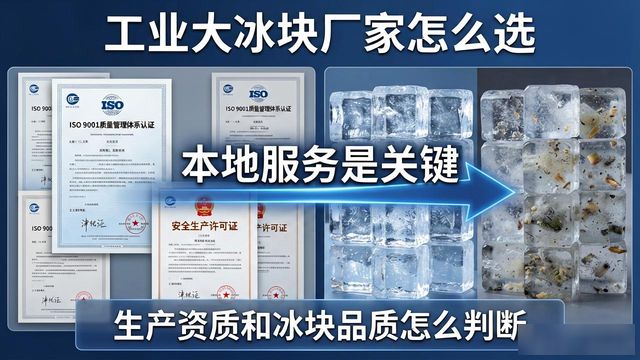 工业大冰块厂家怎么选？江宁本地服务是关键