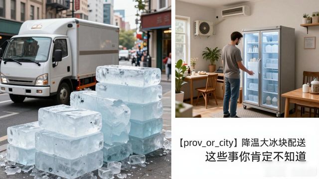 江宁降温大冰块配送 这些事你肯定不知道