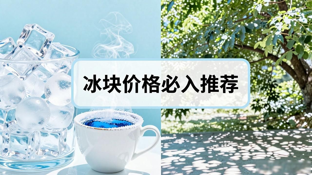 江宁冰块价格必入推荐——我的夏日降温宝藏清单