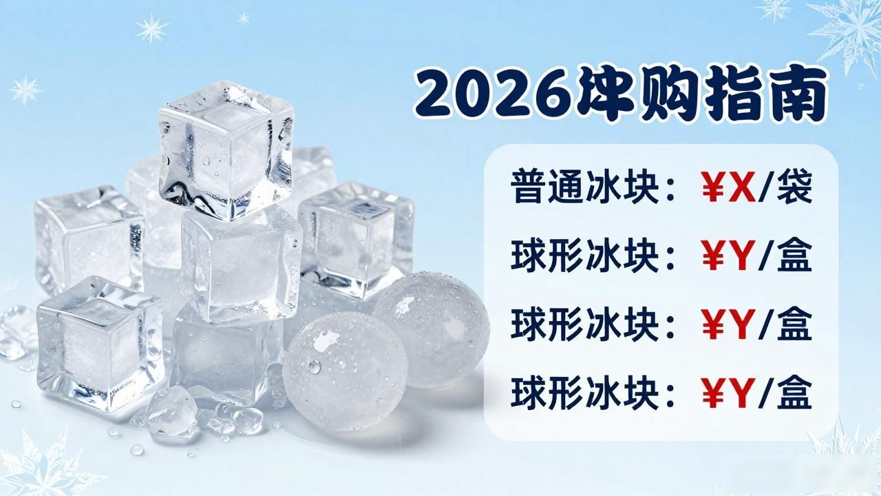 2026江宁食用冰块市场价格与选购指南