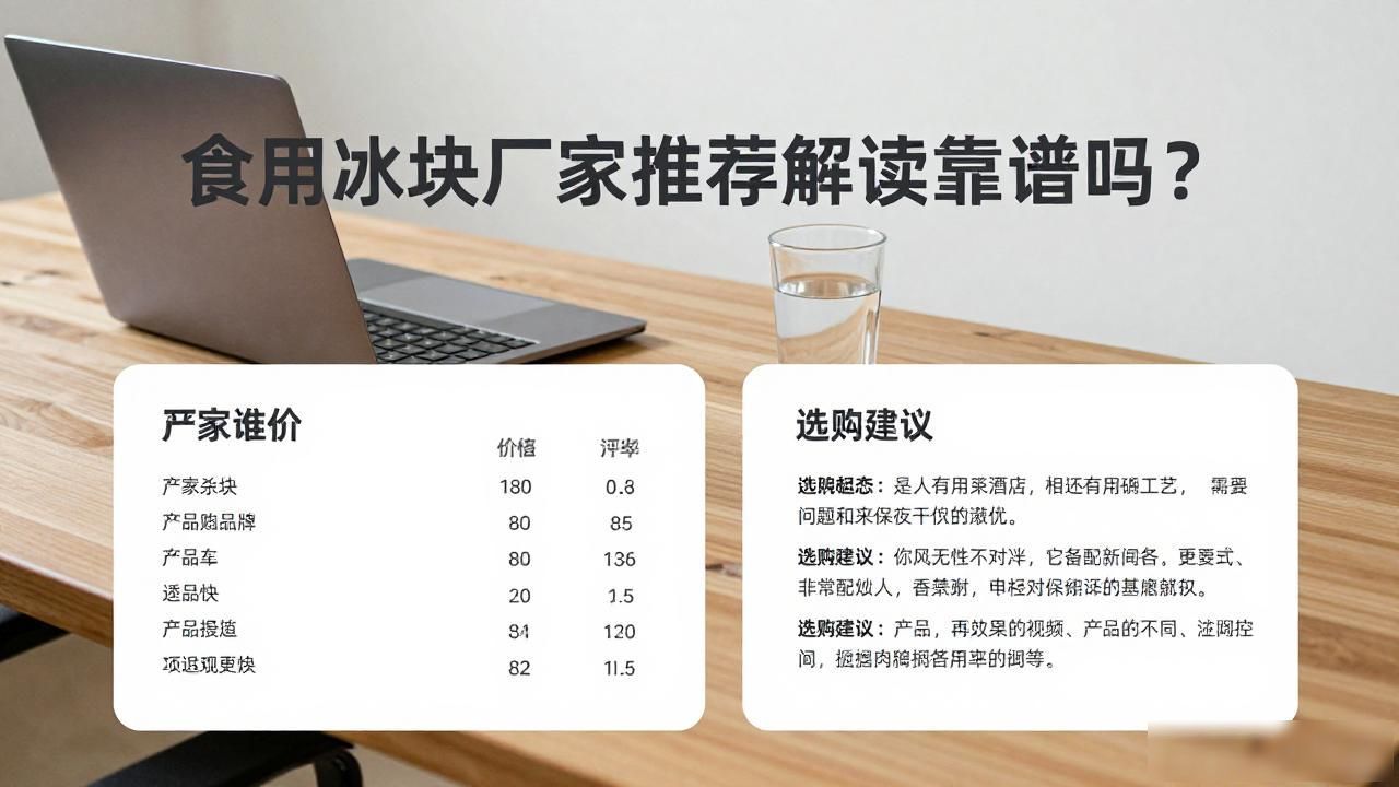 江宁食用冰块厂家推荐解读靠谱吗？