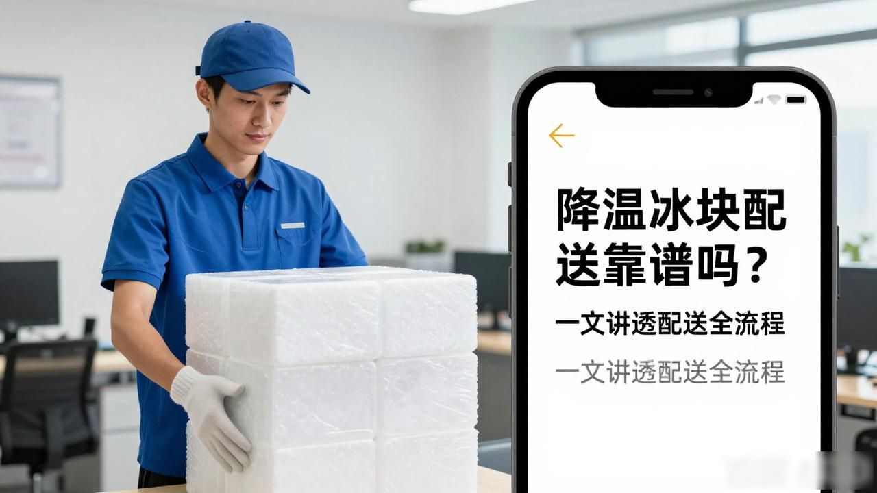江宁降温冰块配送靠谱吗？一文讲透配送全流程