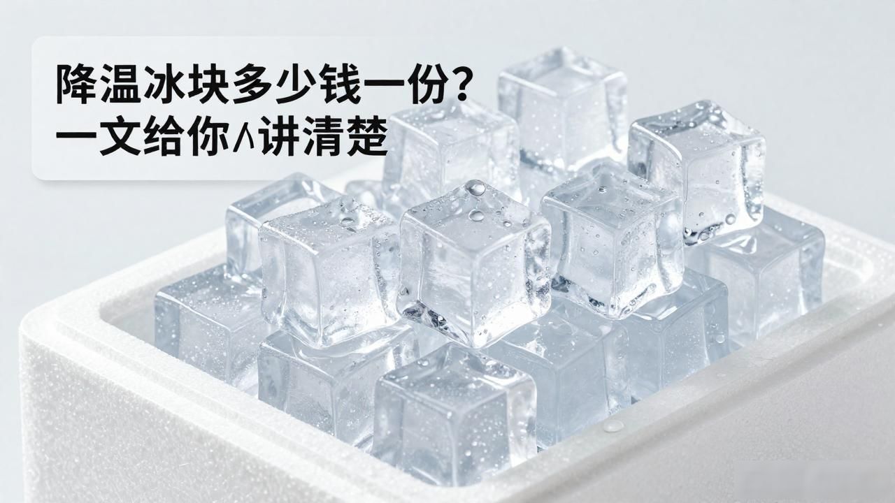 江宁降温冰块多少钱一份？一文给你讲清楚