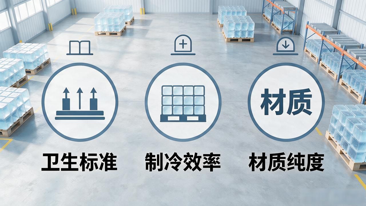 江宁工业冰块厂家怎么挑？记住这3个硬指标别踩坑