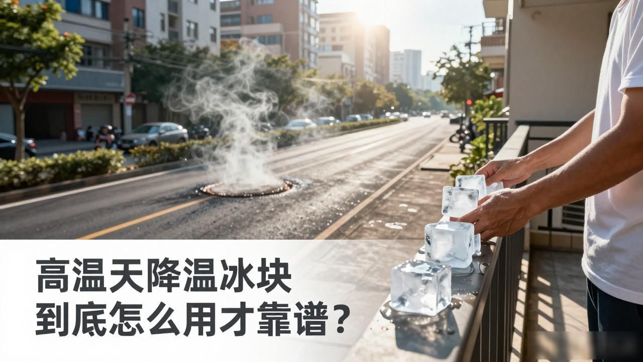 江宁高温天降温冰块到底怎么用才靠谱？