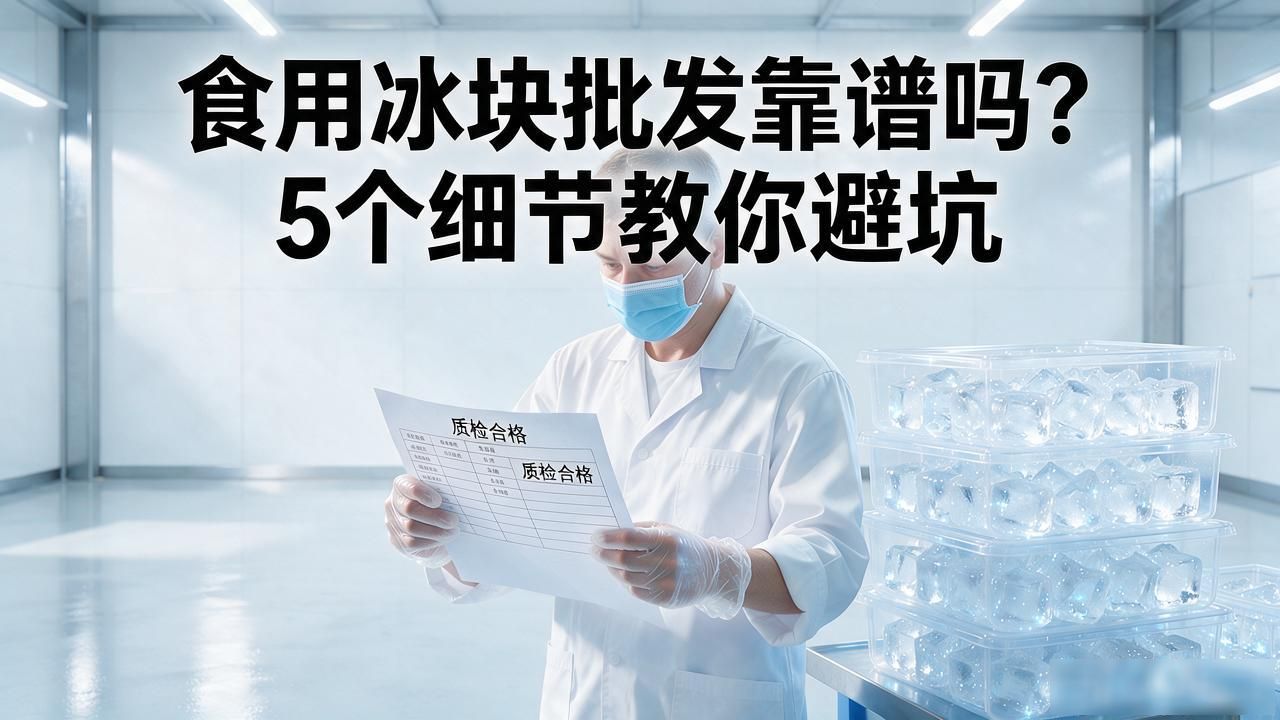江宁食用冰块批发靠谱吗？5个细节教你避坑